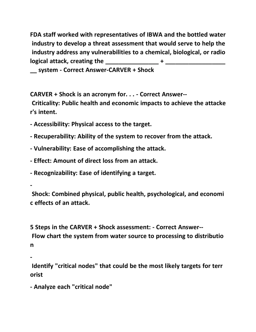 IBWA CPO Chapter 8 Exam Questions - Page 2