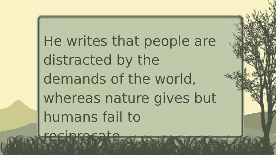 Nature by Ralph Waldo Emerson Lecture Part 2 - Page 5