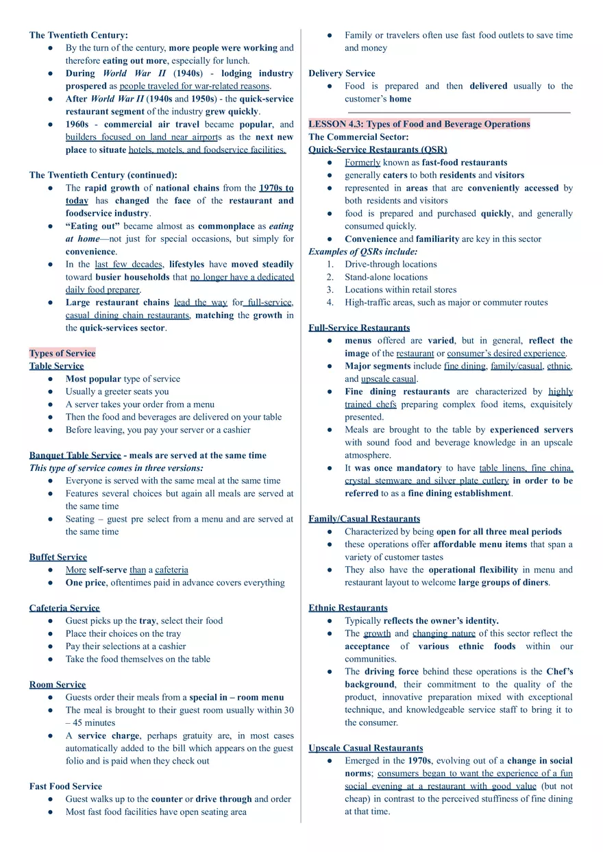 The Hospitality Industry - Page 2