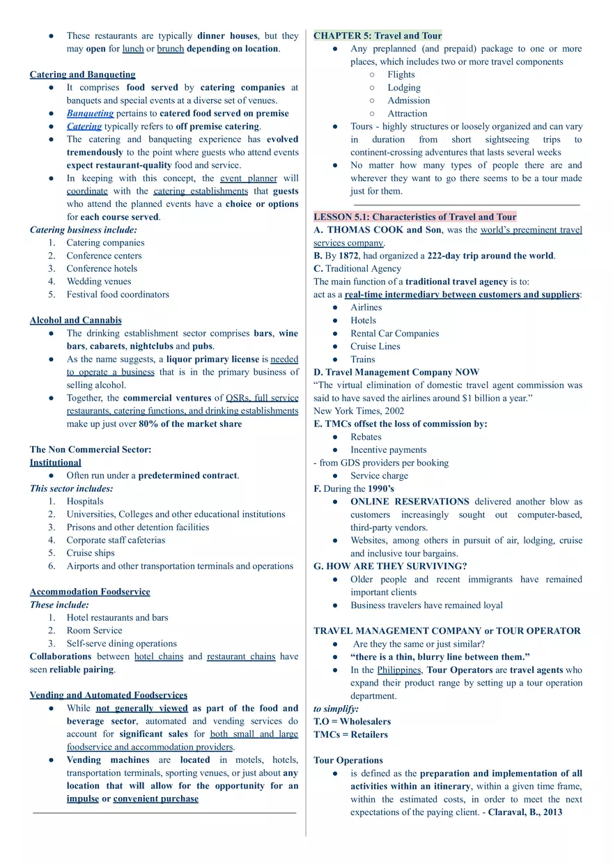 The Hospitality Industry - Page 3