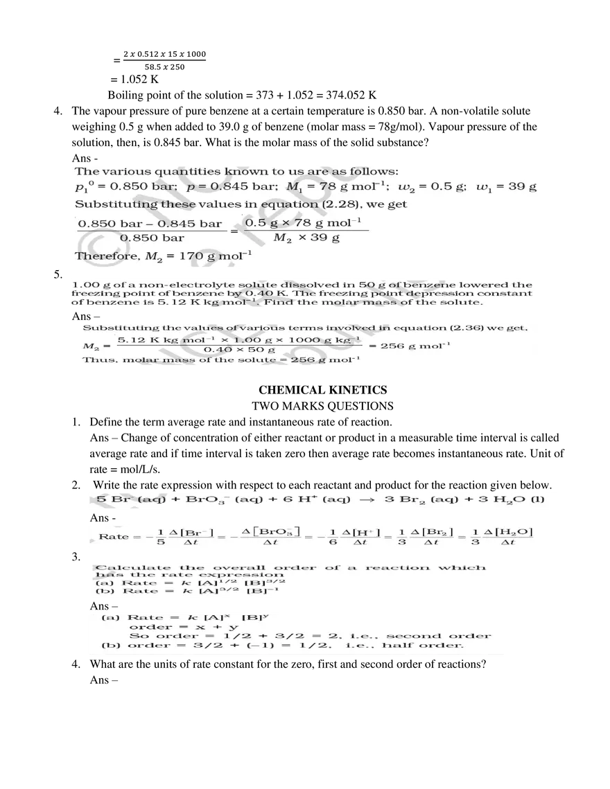 Chemistry Capsule for Class - XII Part 1 - Page 4