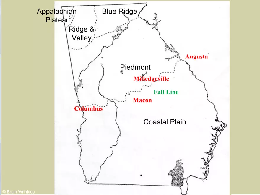 Key Physical Features of Georgia Lecture - Page 4