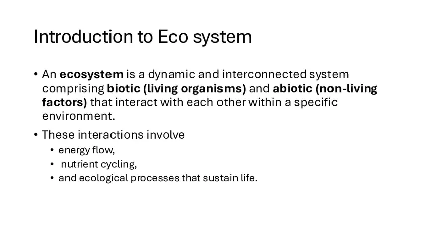 Structure and Functions of Eco Systems - Page 2