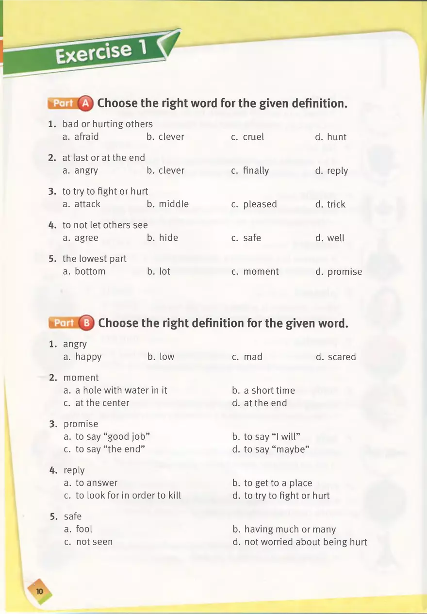 English Unit 1 World List - Page 3