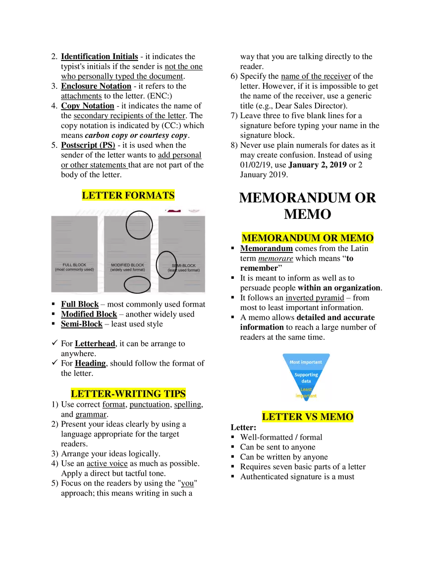 Introduction to Correspondence - Page 2