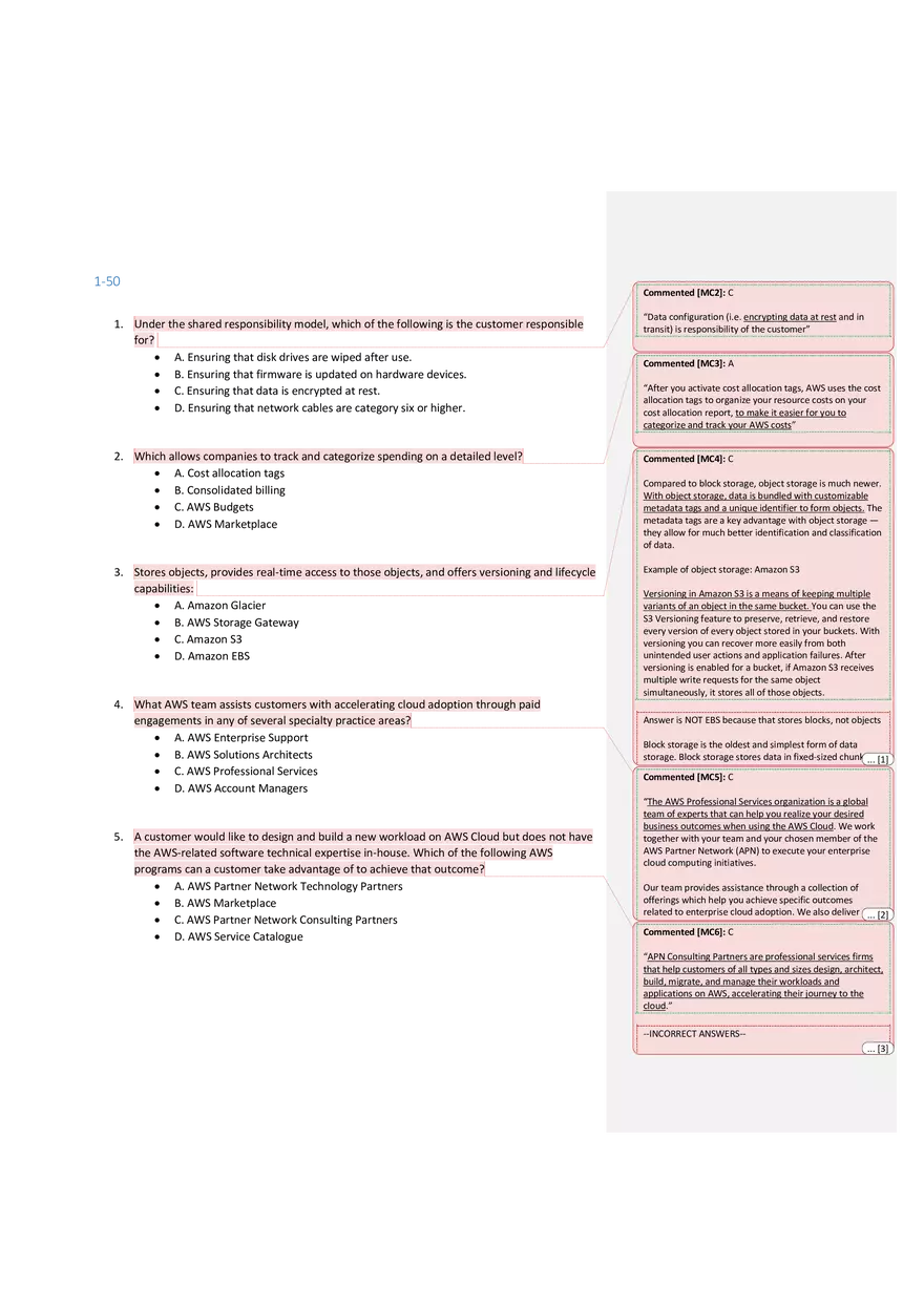 Cloud Security Responsibilities - Page 1
