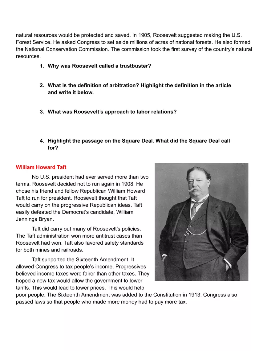 Progressive Presidents - Page 2