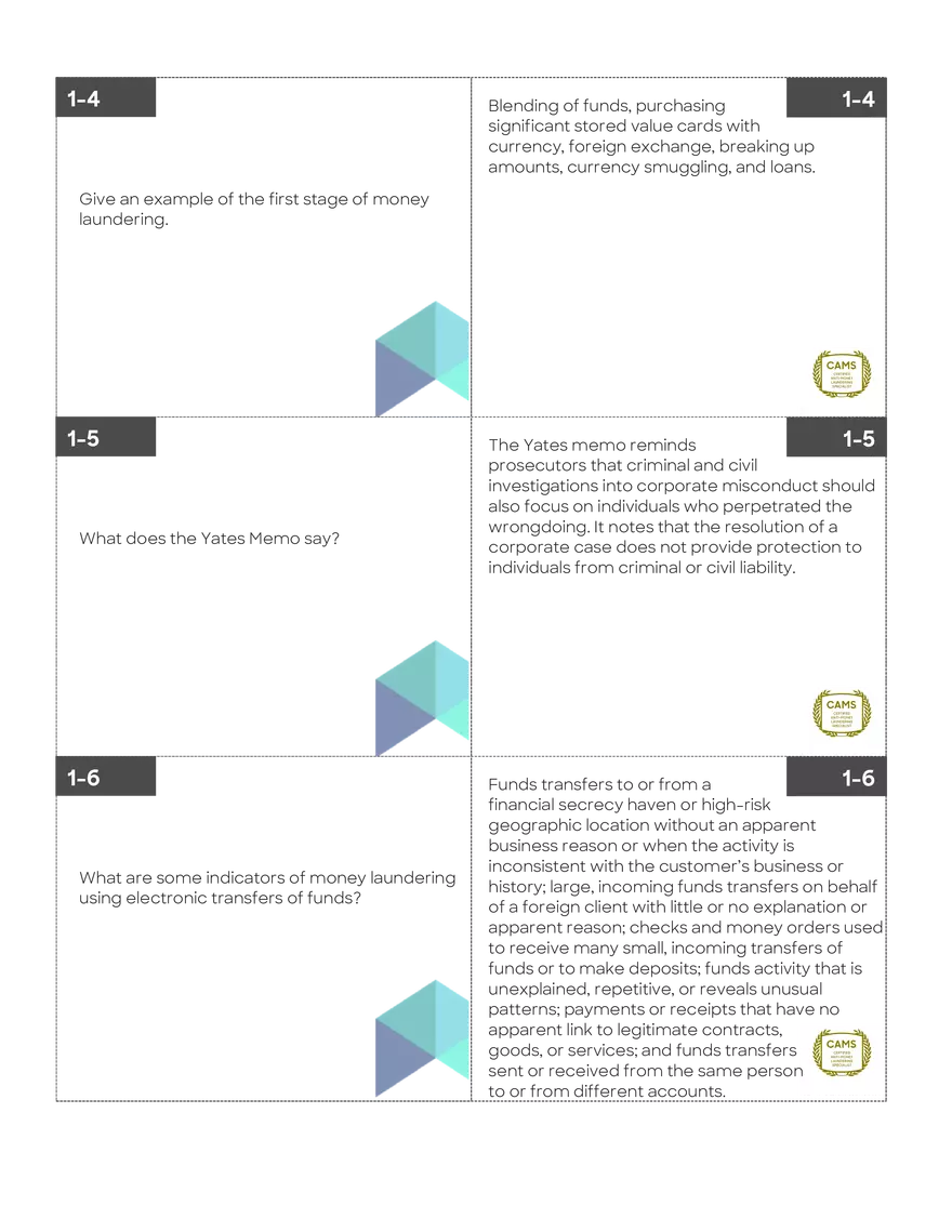 Stages and Definition of Money Laundering - Page 2
