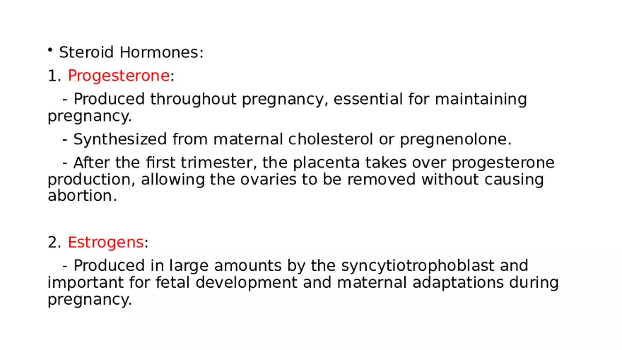 Placenta, Extraembryonic Membranes, and Multiple Pregnancies Part 4 - Page 9