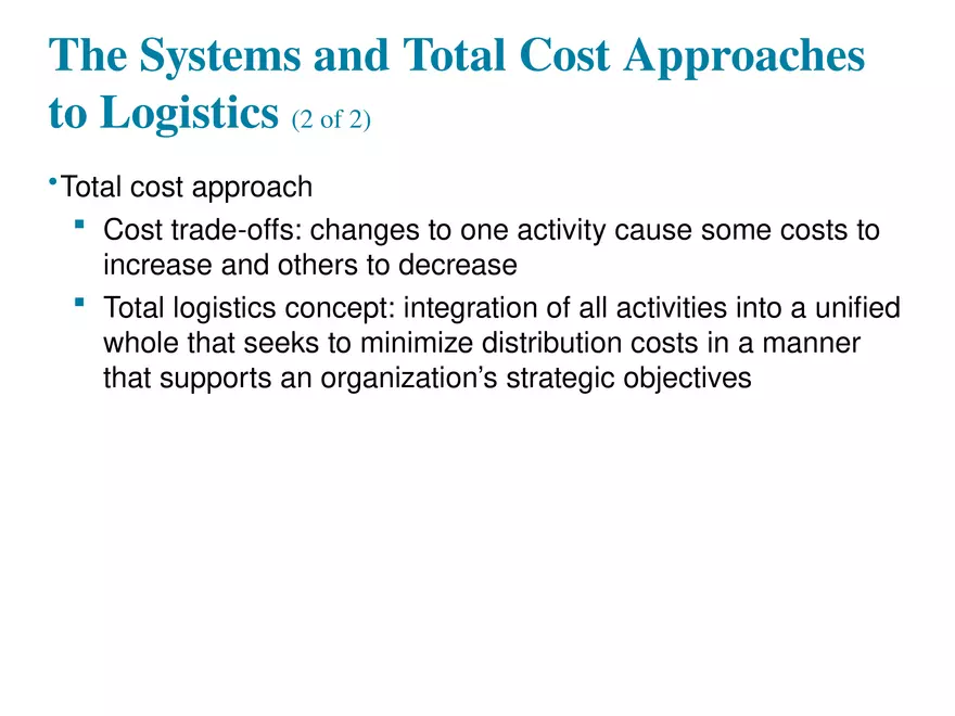 Economic Impacts of Logistics Part 1 - Page 7