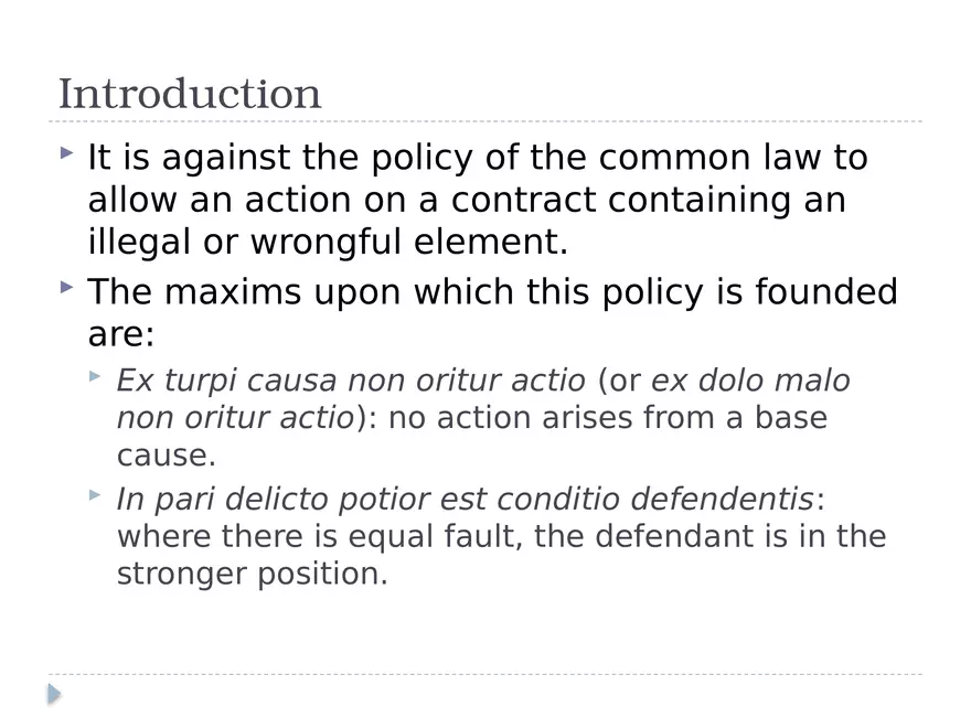 Illegal Contracts Lecture 1 - Page 2