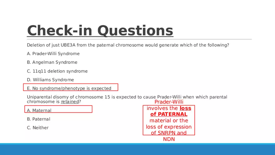 Summary of Aneuploidies Part 1 - Page 4