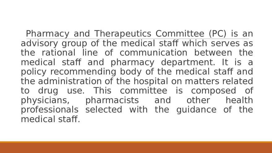 Chapter 4 Pharmacy and Therapeutics Committee 1 - Page 2