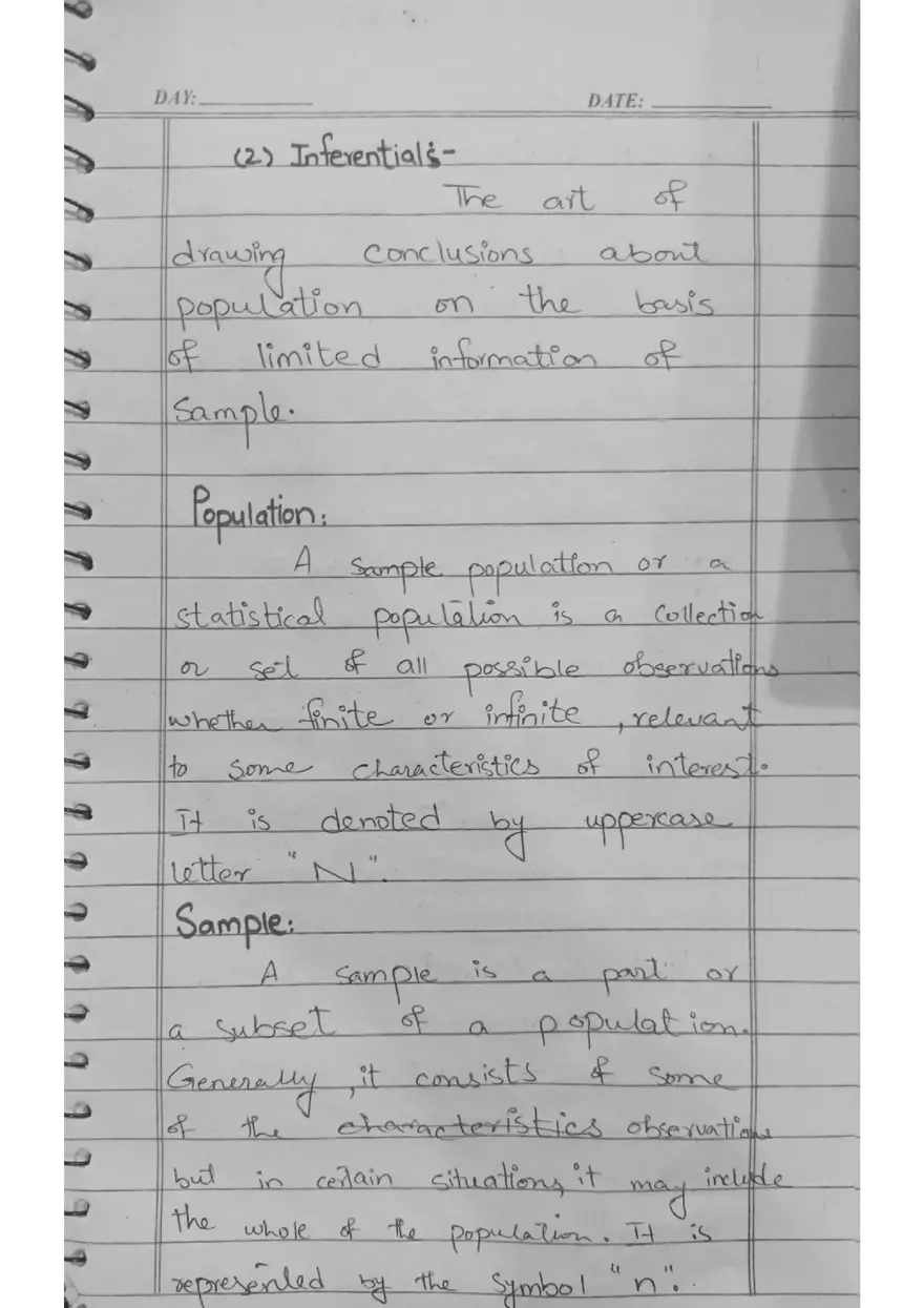 Statistics and Probability Lec 1 - Page 4