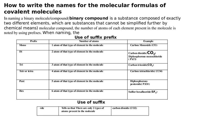 Lewis Structure of Molecules Lecture - Page 10