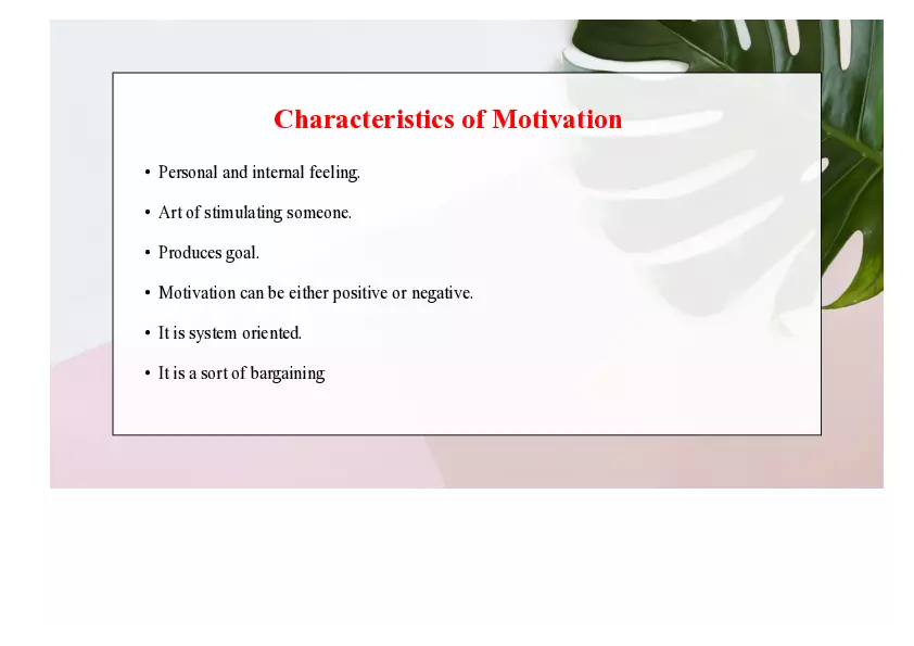 Understanding Motivation Lecture Part 1 - Page 9
