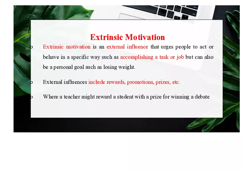 Understanding Motivation Lecture Part 1 - Page 11