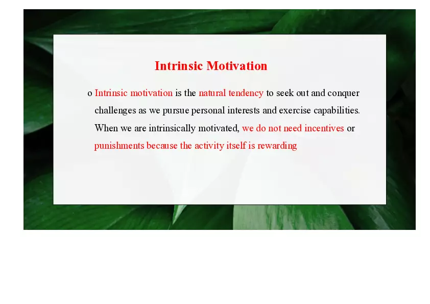 Understanding Motivation Lecture Part 1 - Page 12