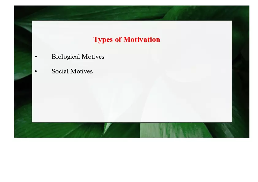 Understanding Motivation Lecture Part 1 - Page 14
