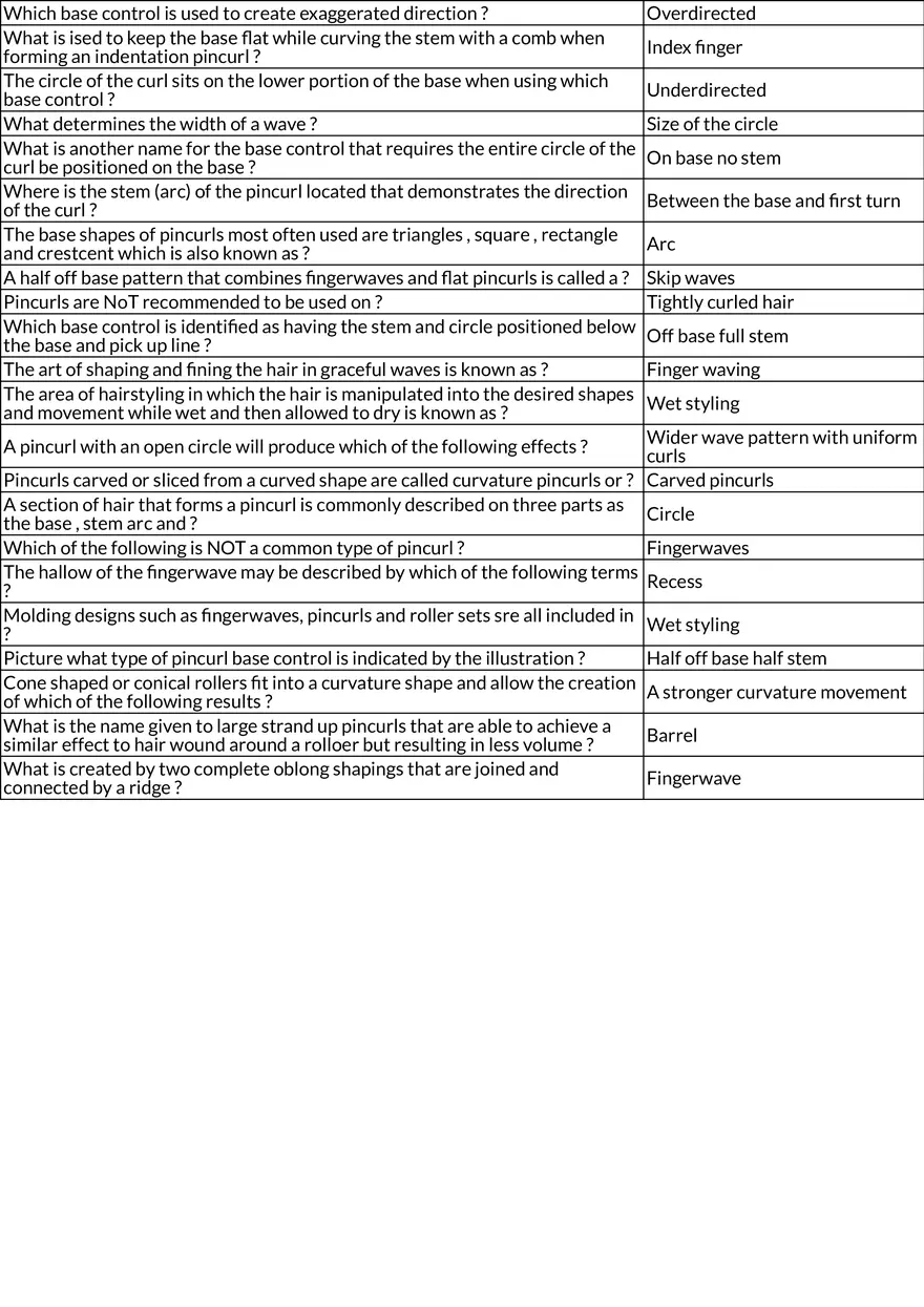 Base Control, Tools, and Techniques Chapter 10 Table Review - Page 5