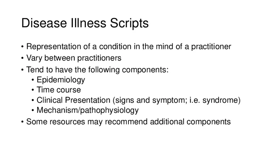 Illness Scripts - Page 3