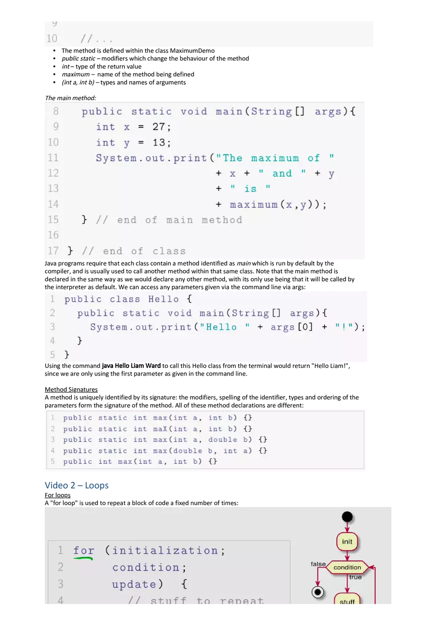 Week 3 Content – Imperative Programming in Java, Part 2 - Page 2