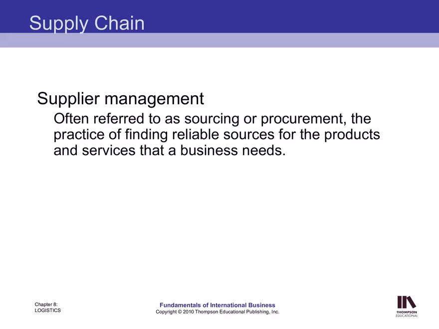 Chapter Eight Fundamentals of International Business - Page 8