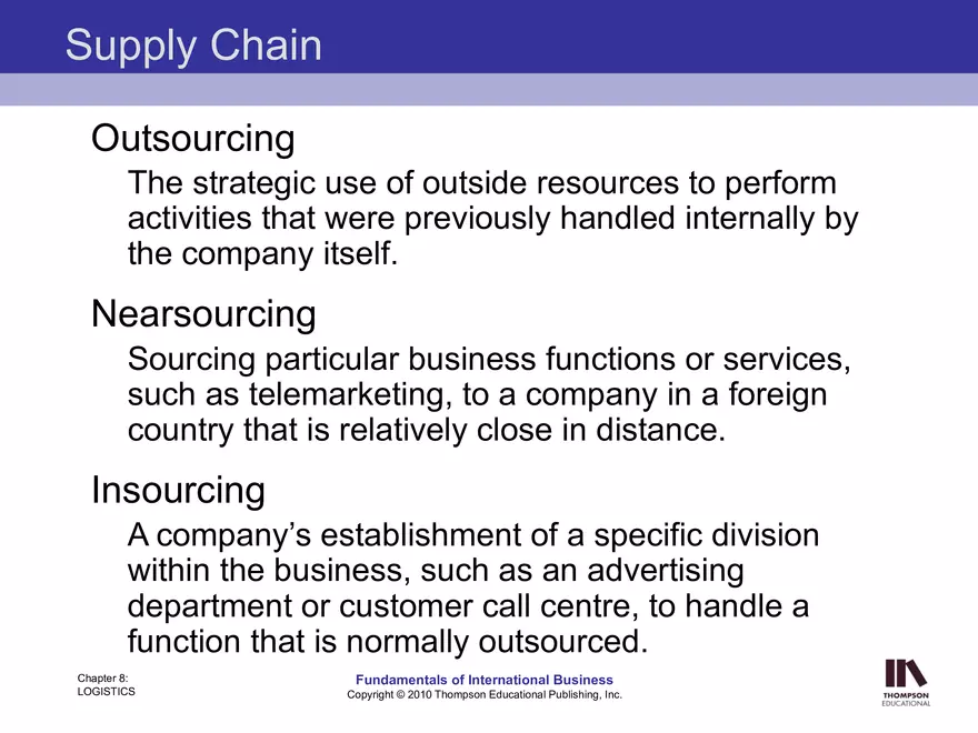 Chapter Eight Fundamentals of International Business - Page 9