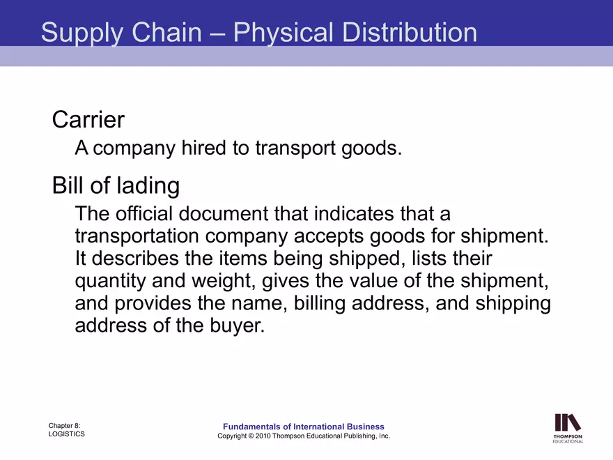 Chapter Eight Fundamentals of International Business - Page 15