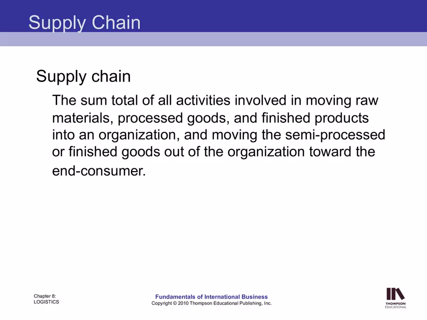 Chapter Eight Fundamentals of International Business - Page 29