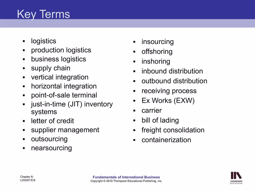 Chapter Eight Fundamentals of International Business - Page 2