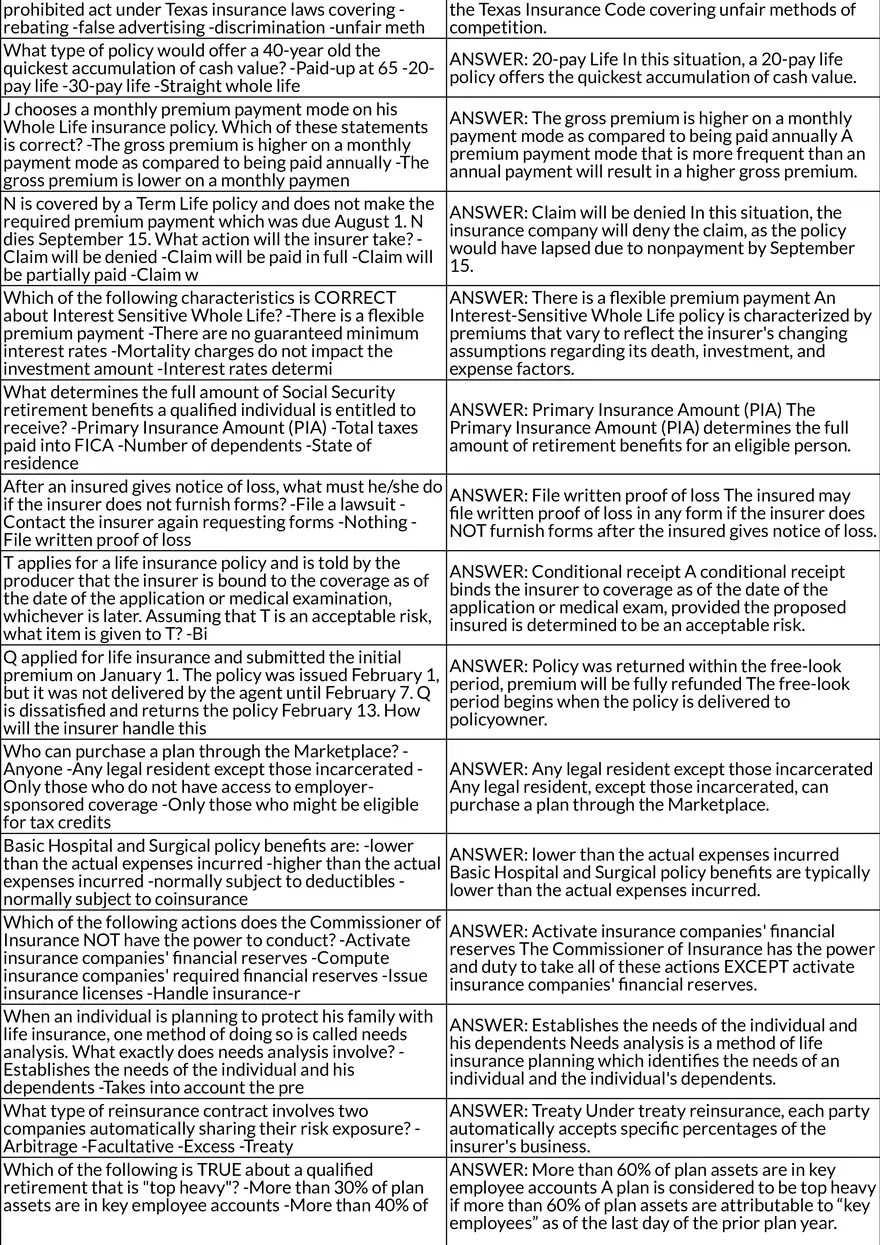 Life Insurance Policies and Contract Fundamentals - Page 4