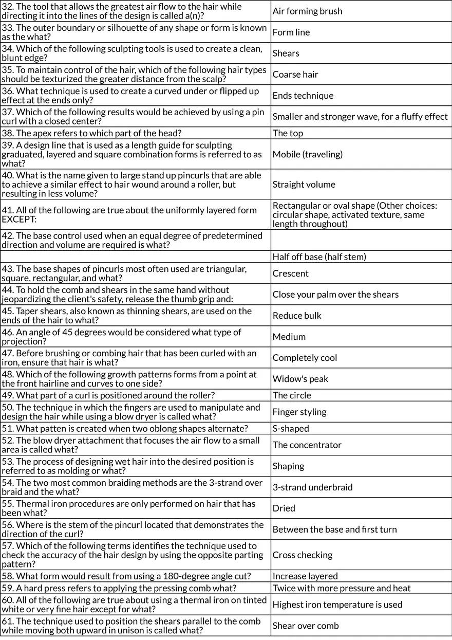 Hair Sculpting and Styling Techniques - Page 2