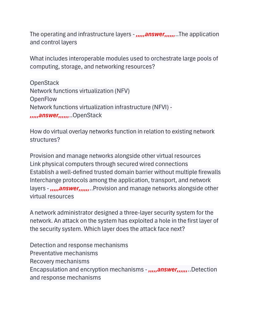 WGU D415 Objective Assessment 89 Questions and Answers - Page 7
