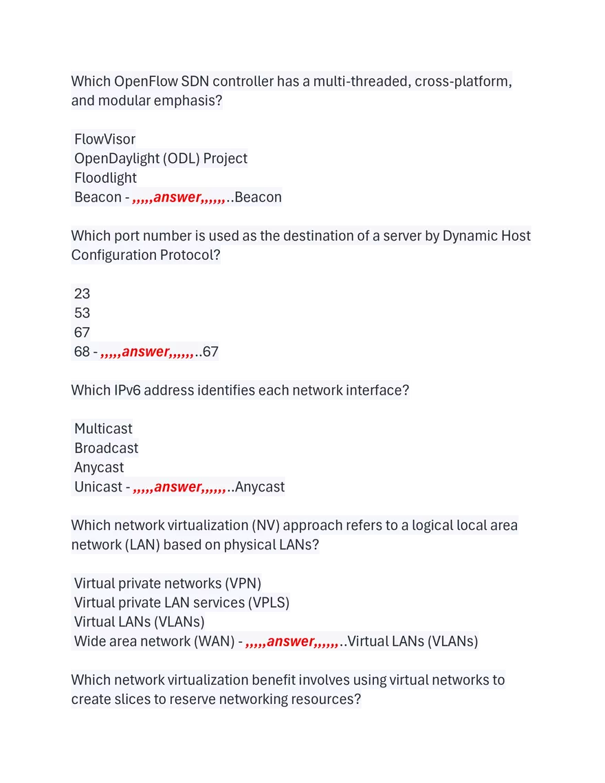 WGU D415 Objective Assessment 89 Questions and Answers - Page 13
