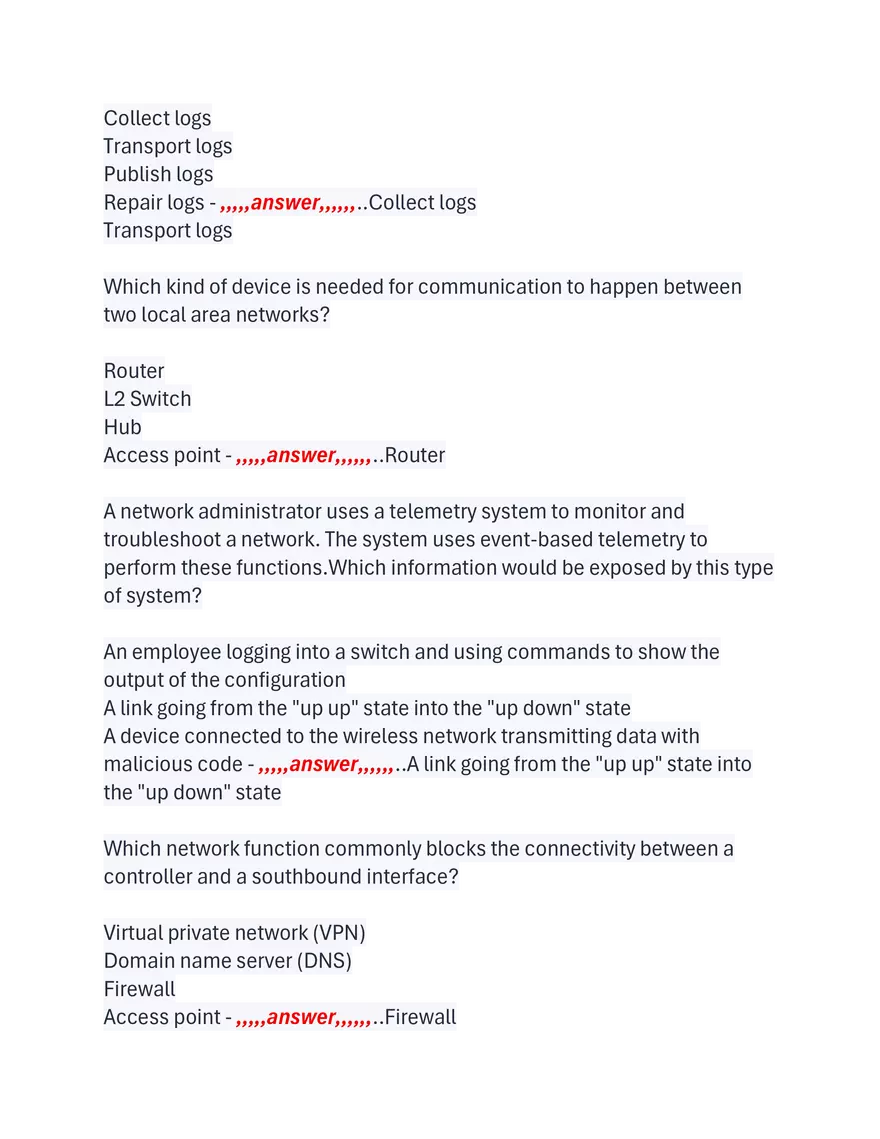 WGU D415 Objective Assessment 89 Questions and Answers - Page 15
