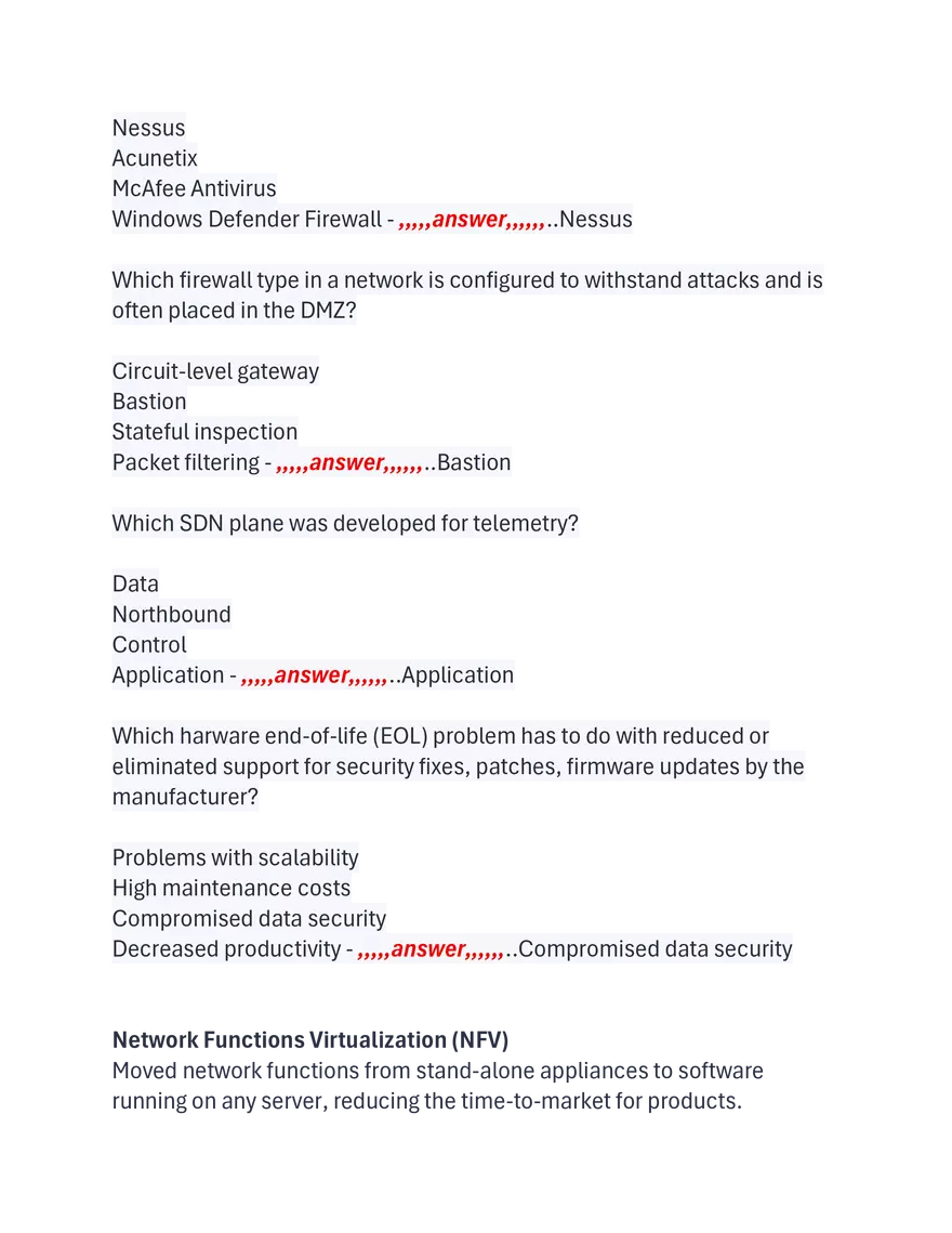 WGU D415 Objective Assessment 89 Questions and Answers - Page 18