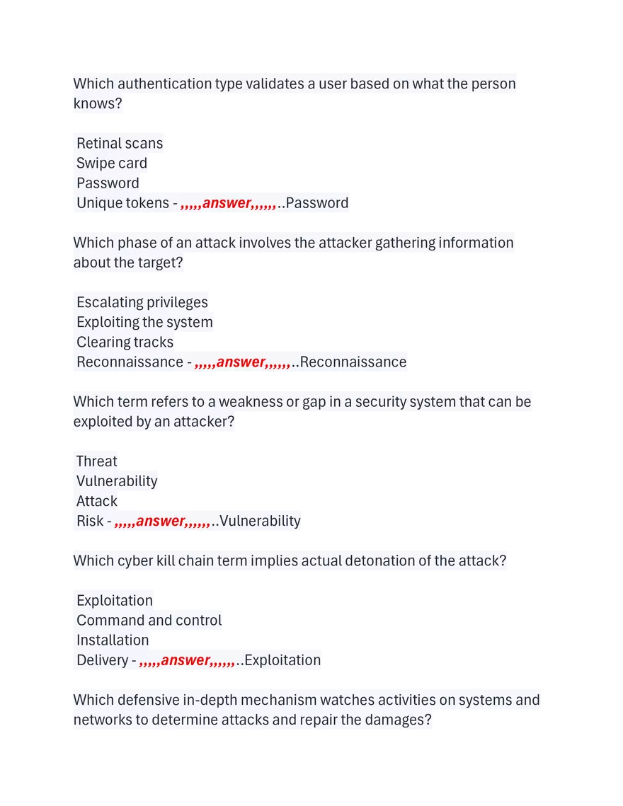 WGU D415 Objective Assessment 89 Questions and Answers - Page 35