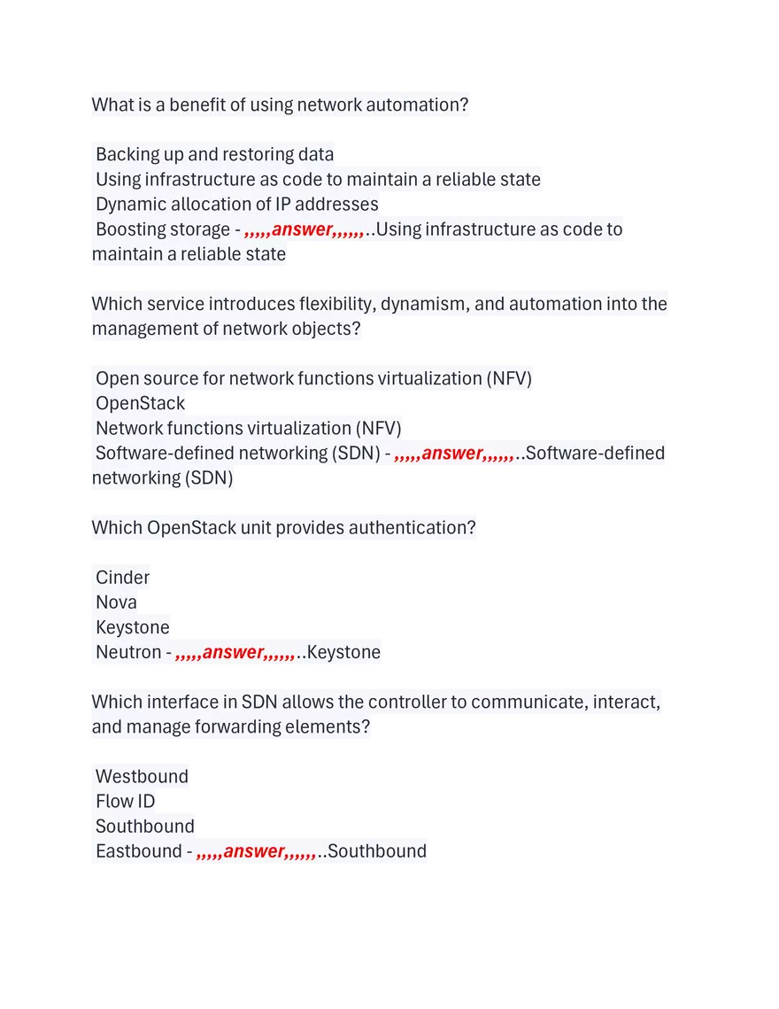 WGU D415 Objective Assessment 89 Questions and Answers - Page 2