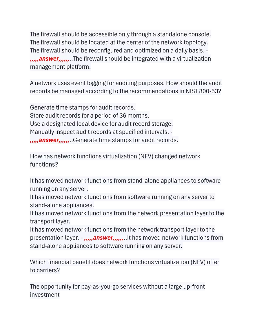 WGU D415 Objective Assessment 89 Questions and Answers - Page 3
