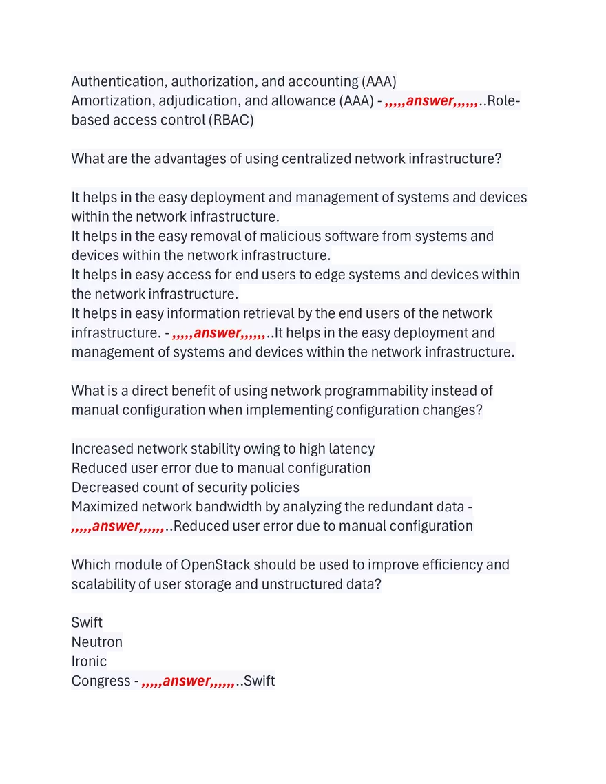 WGU D415 Objective Assessment 89 Questions and Answers - Page 5