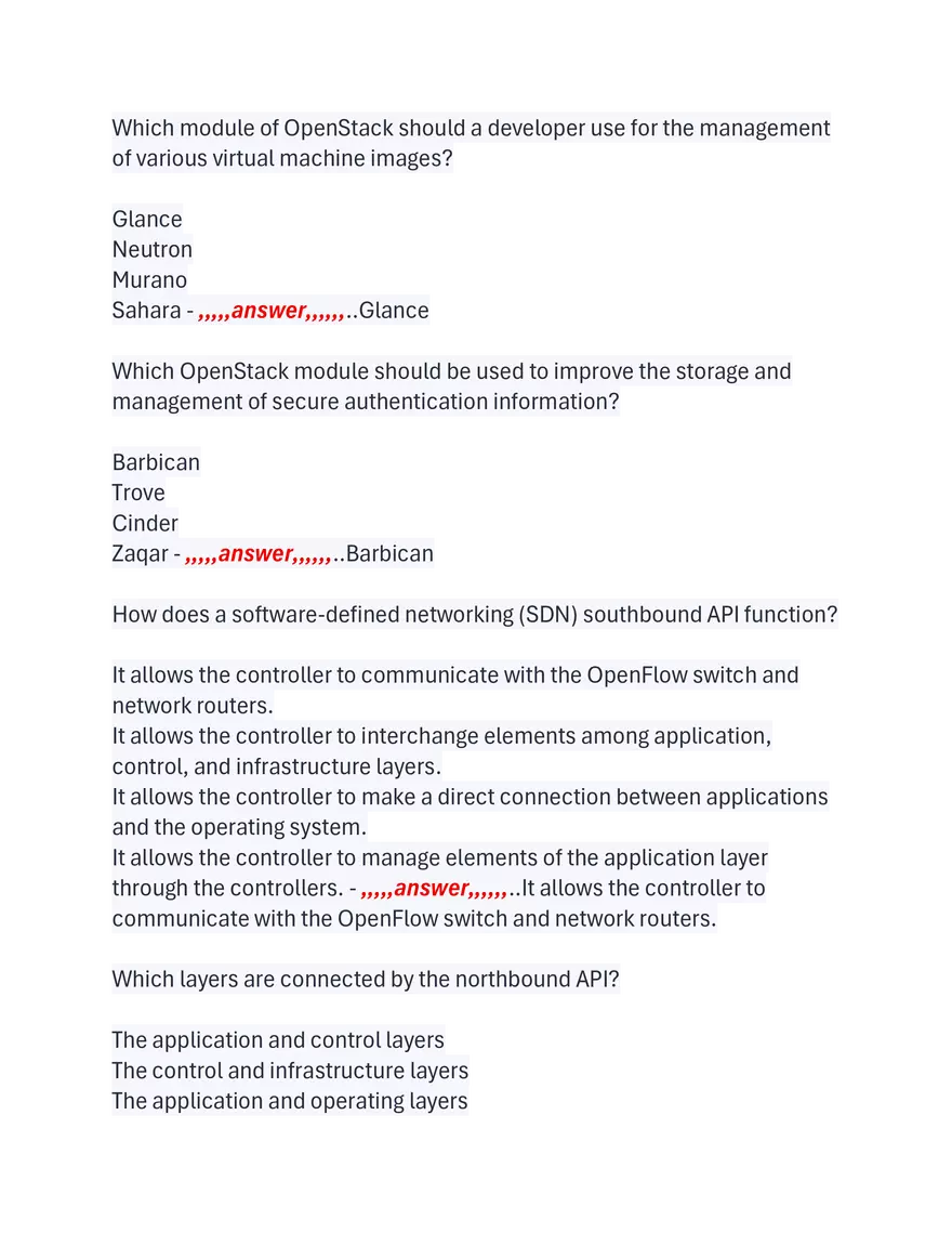 WGU D415 Objective Assessment 89 Questions and Answers - Page 6