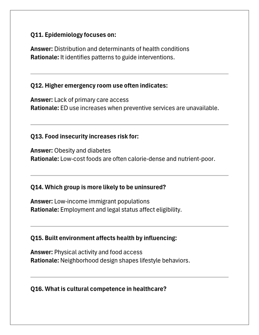 Analysis of Health Disparities in Des Moines Subpopulations - Page 3