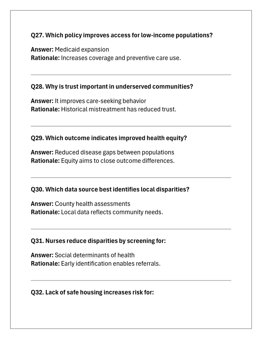 Analysis of Health Disparities in Des Moines Subpopulations - Page 6