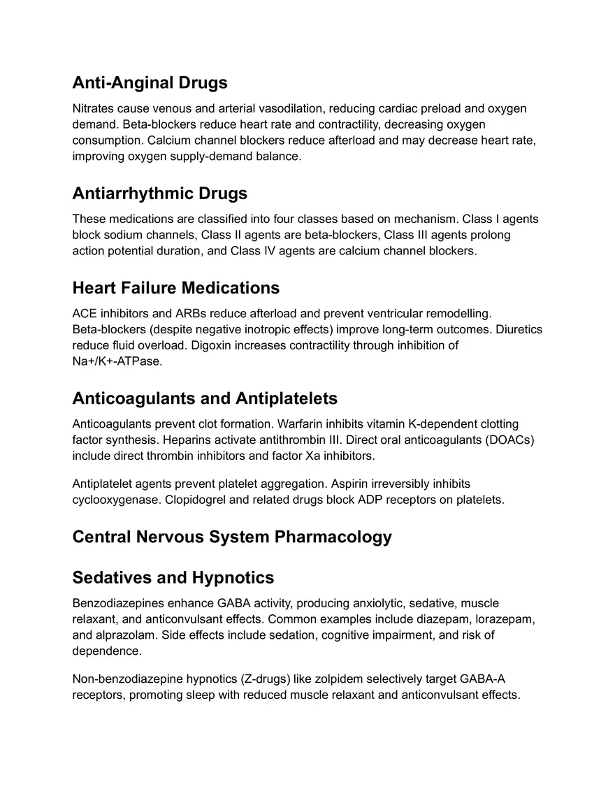 Pharmacology Study Notes - Concepts and Terminology - Page 8