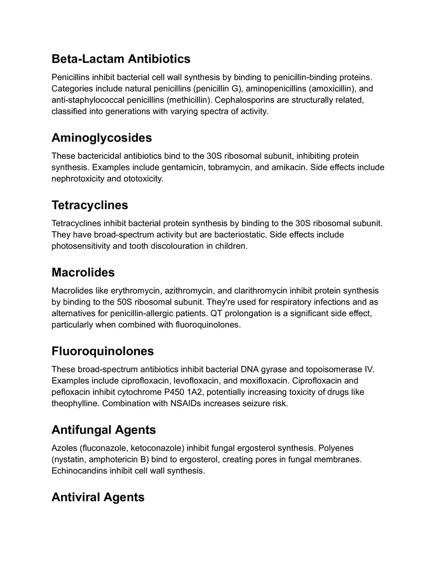 Pharmacology Study Notes - Concepts and Terminology - Page 10