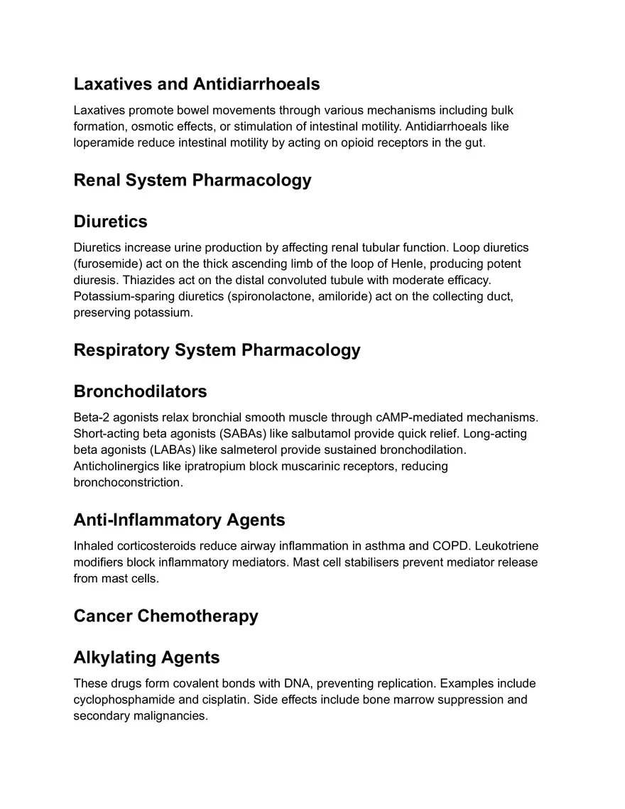Pharmacology Study Notes - Concepts and Terminology - Page 12