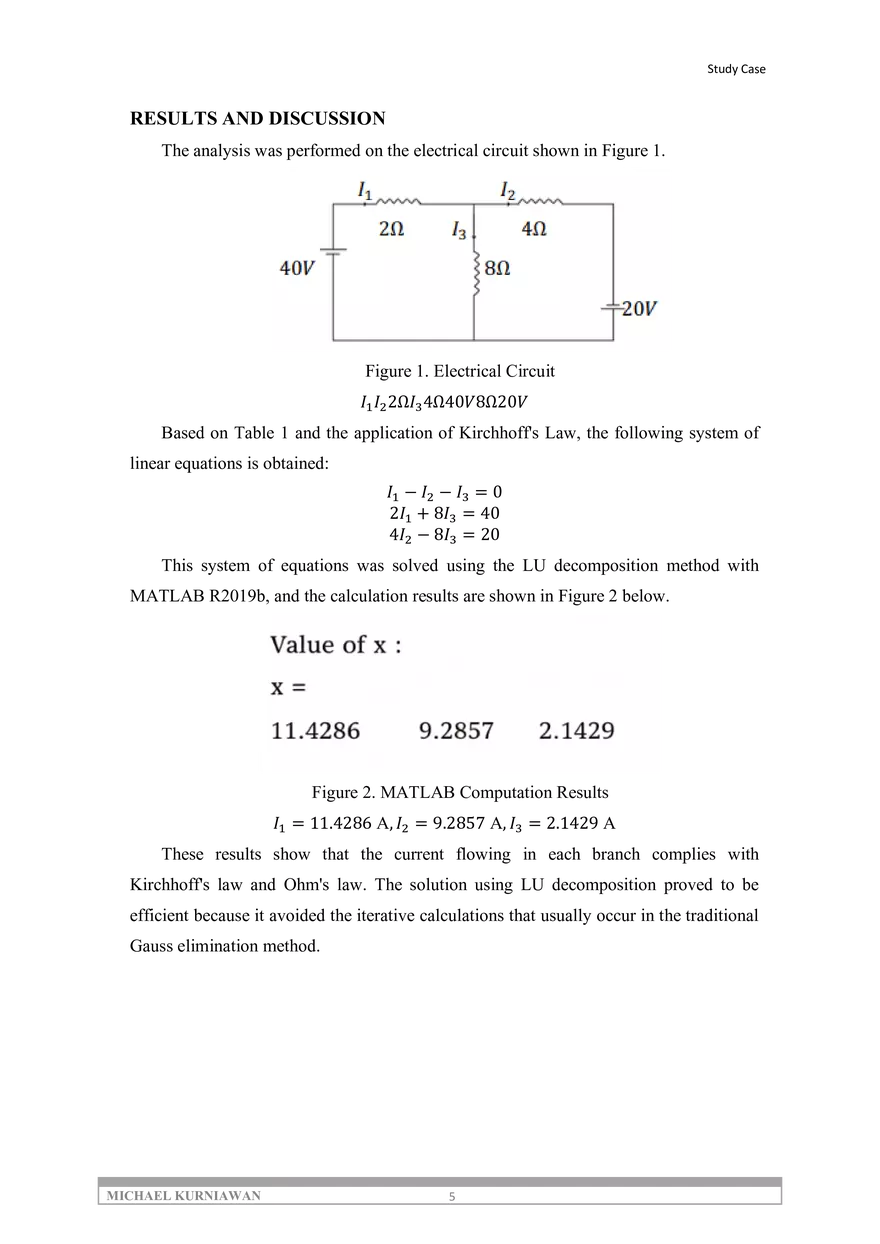 Analysis of Complex Electrical Circuits - Page 5