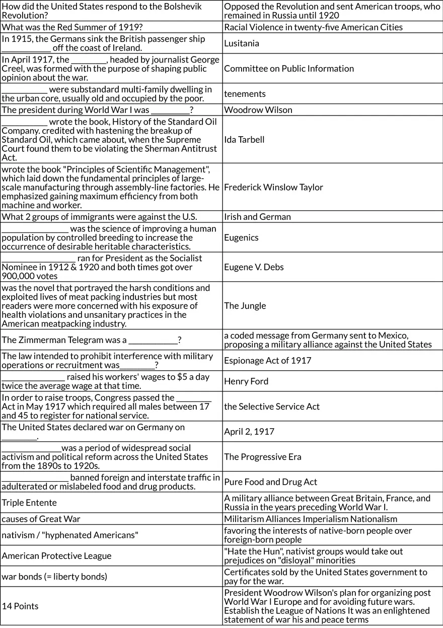 Progressive Era Reforms and Social Movements - Page 2