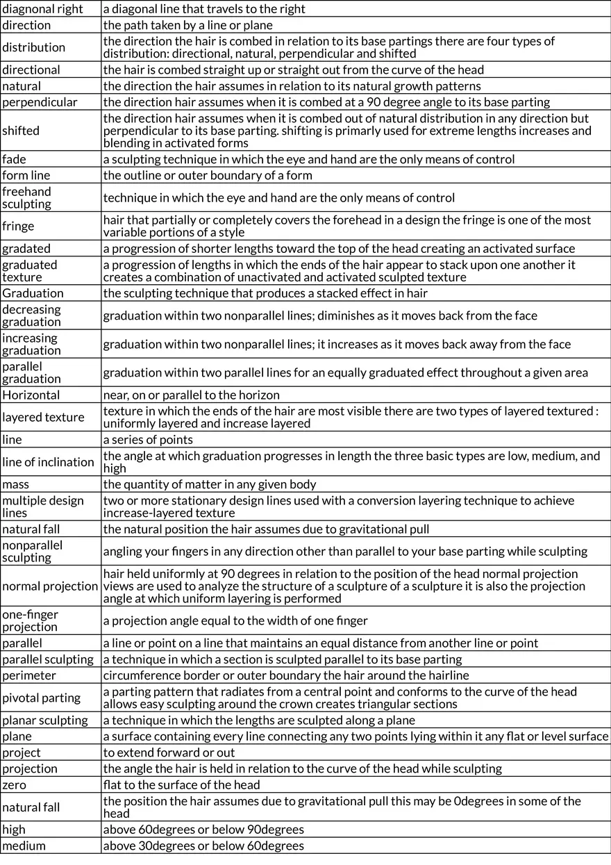 Hair Sculpture Techniques and Terminology - Page 2
